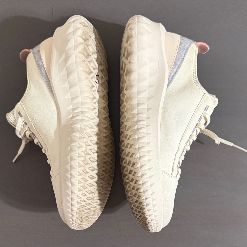 Cole Haan Women's Cream and Pink Sneakers - Picture 3 of 7